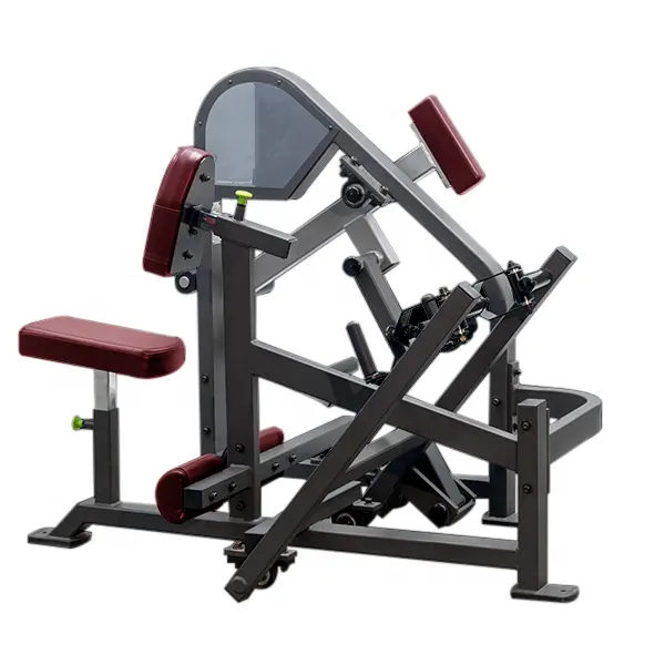 2023 Wholesale Commercial Indoor Sport Equipment Plate Load Seated Row Rowing Machine for club