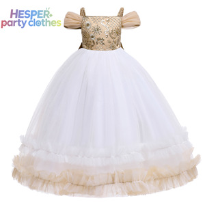 Nouvelle Arrivée HESPER : Robe Princesse en Gaze Style Pompadour avec Paillettes et Nœud Papillon pour Enfants et Bébés Filles - Product Image 2