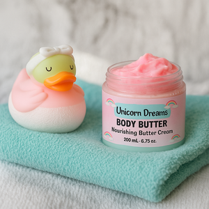 Beurre corporel personnalisé Unicorn Dreams |   Soins de la peau végétaliens nourrissants et hydratants |   Mangue Ananas <span class=keywords><strong>Vanille</strong></span> OEM/ODM - Product Image 3