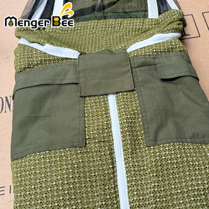 Nuevo Traje de Apicultura Completo a Prueba de Picaduras, Tejido de Malla de 3 Capas Ventilado, Ropa Protectora para Apicultura OEM Menger Bee - Product Image 5