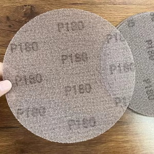 Mesh zımpara diskleri, DA & rastgele Orbital zımparalama diskleri için kanca ve döngü destek zımpara kağıdı-uzun ömürlü hızlı kesim-ağaç İşleme - Product Image 1