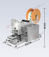 Machine à coller des étiquettes en vente chaude, machine à coller des étiquettes autocollantes pour bouteilles en métal, bouteilles en PET, boîtes cadeaux, boîtes en papier, bouteilles de sirop