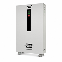 Sistem Penyimpanan Energi All in One LiFePO4 16kWh 51.2V IP65 Kabinet EMS Penyeimbang Aktif Layar LCD Penggunaan Rumah Off Grid