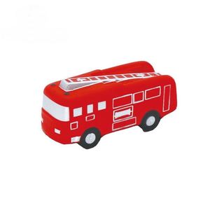 Jouets anti-stress promotionnels en mousse PU souple en forme de camion de pompiers - Product Image 1