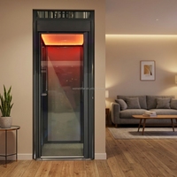 Ascenseur domestique pour villa, ascenseur pour 2 personnes, ascenseur domestique économique pour usage personnel