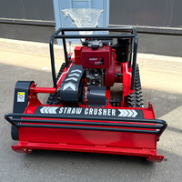 Directo de fábrica Carrete Cortacésped Tractor Control remoto Inalámbrico 48V Tipo cadena Robot Cortacésped Control remoto Cortacésped