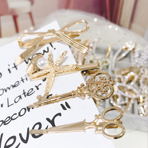 Pinces à <span class=keywords><strong>cheveux</strong></span> en alliage vintage finestyle, épingle à <span class=keywords><strong>cheveux</strong></span> en métal étoiles de mer pinces à <span class=keywords><strong>cheveux</strong></span> arc <span class=keywords><strong>barrette</strong></span> pour femmes accessoires de style de <span class=keywords><strong>cheveux</strong></span> - Product Image 3