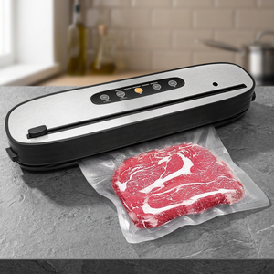 Scelleuse alimentaire sous vide en acier inoxydable, largeur de scellage 30 cm, fonctionnement semi-automatique, faible bruit, type sur pied/à poser, électrique domestique - Product Image 3