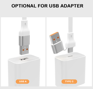Xách tay nhiều 2 trong 3 6A 100W nhanh chóng phí USB cáp dữ liệu nhanh chóng sạc cáp USB có thể thu vào 100W USB Loại C phí Cáp - Product Image 6