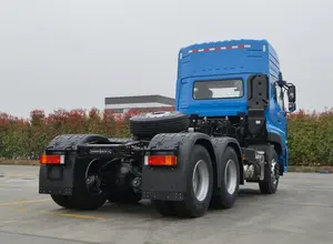 Dongfeng VL 6x4 شاحنة جرار 465HP سعر تنافسي جديد ديزل نقل الحركة الأوتوماتيكي LHD يورو 2 تراك