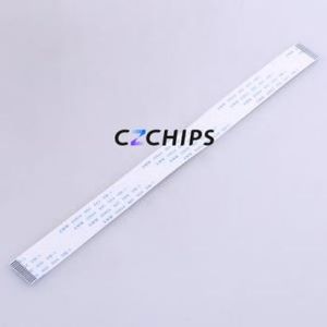 JS10A-14P-200-4-8 FFC Cable (Flexible Flat Cable) P=1mm Connector 14P 1mm 0.3mm Non-Inverting - Product Image 1