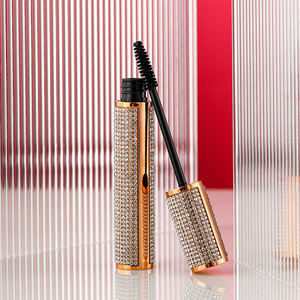 Máscara de Pestañas Cosmética de Larga Duración, Resistente al Agua, Voluminizadora, con Diamantes Brillantes, Maquillaje 3D - Product Image 6