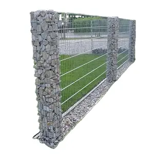 लैंडस्केप गार्डन निर्माण galfan लेपित वेल्डेड gabion बॉक्स दीवार बनाए रखने के लिए