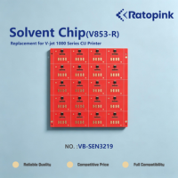 Puce de maquillage Ratopink V853-R, remplacement pour imprimante CIJ V-jet série 1040 1040