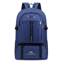 Sac à dos tendance 2025, mode simple, décontracté, léger, 75L, pour ordinateur portable, randonnée en plein air, imperméable, pour les voyages