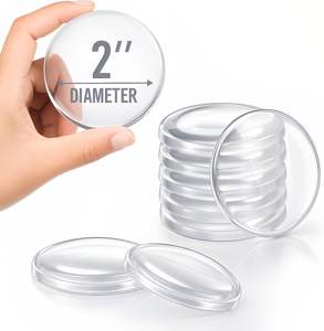 Stärkste Türstopper für die Wand 2 Zoll Selbstklebender Türknauf-Wandschutz Leiser Türpuffer Stoßdämpfender Türgriffstopper - Product Image 1