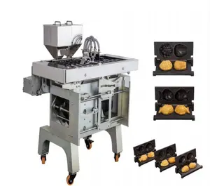 Yeni tasarım otomatik mini DeliManjoo kek pişirme makinesi ekipmanları kore delimanjoo kek makinesi