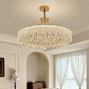 Lampadario in Cristallo di Lusso Francese, Elegante Lampada a Sospensione di Alta Gamma per Soggiorno, Camera da Letto e Sala da Pranzo - Product Image 3