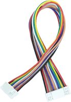 Personnalisé 2P/3P/4P/5P/6 broches JST GH série 1.25 mâle femelle Double connecteur avec fil 1007 26AWG 28AWG