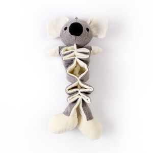 HIPPO <span class=keywords><strong>Kangaroo</strong></span> Koala hình dạng con chó sang trọng Đồ chơi Chew kháng tương tác mọc răng chán nản cứu trợ vật nuôi bán buôn kêu cót két đồ chơi - Product Image 4