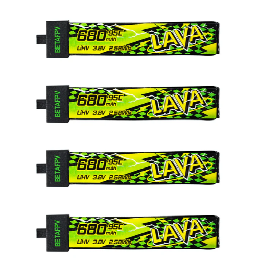 680mAh 4 unidades