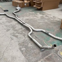 Pipa Knalpot Valvetronic Catback untuk Mercedes-benz E550 W212 2.0T Sistem Knalpot Berkinerja Tinggi