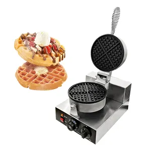 Professional Waffles Machine Supplier Round Shaped Waffle Maker Mini Round Waffle Maker Machine