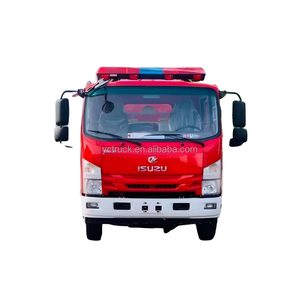 1suzu mới DIESEL 3.2 tấn chữa cháy Xe Tải Điều khiển từ xa pháo nước áp lực cao 3001-5000l xe tăng 40-65m Chiều cao làm việc tối đa - Product Image 3