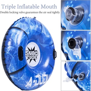 Tubo de Nieve Inflable de PVC de Lujo con Asa, 37 Pulgadas, para Deportes de Invierno - Product Image 4