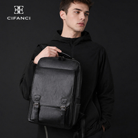 Sac à dos antivol de haute qualité pour hommes et femmes, pour ordinateur portable 15,6 pouces, travail, bureau, tissu PU durable, sac à dos de voyage