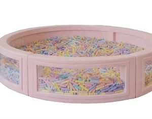 Fosse à <span class=keywords><strong>balles</strong></span> <span class=keywords><strong>ronde</strong></span> blanche transparente Murs clairs Fosse à <span class=keywords><strong>balles</strong></span> claire <span class=keywords><strong>ronde</strong></span> - Product Image 3