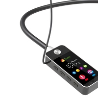Écouteurs sans fil Bluetooth 5.4 à tour de cou, casque stéréo avec carte TF, idéal pour le sport et les affaires