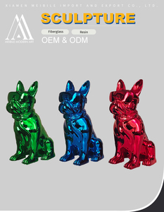 Exclusiva Estatua de Músicos de Camello Tang Sancai Pintada a Mano en Varios Colores, de Fibra de Vidrio, Arte <span class=keywords><strong>Cultural</strong></span> Coleccionable para Espacios de Lujo - Product Image 4