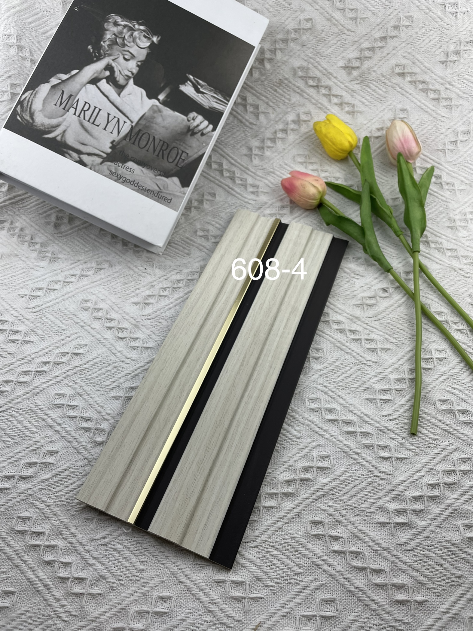 Environmentally Friendly PS Polystyrene Wall Panel 118x11mm For Decoration