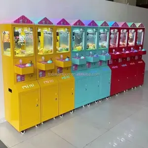 Toda 실내 오락 동전에 의하여 운영하는 아케이드 장난감 소형 클로 기계 선물 기계