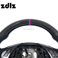 Volant en cuir perforé personnalisé en fibre de carbone pour BMW E90 E91 E92 X3 M3 E36 E81 E87 E93 Série 5 E60 E61 Série 3