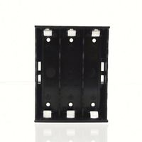 Produk Terlaris 3x Tempat Baterai 18650 dengan Kontak PIN THM PCB Kotak Tempat Baterai 18650 Tempat Baterai 3 Sel
