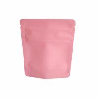 Sachet gaufré thermoscellé imprimé en héliogravure, résistant à l'humidité, avec fermeture éclair, pochette autoportante en Mylar pour l'emballage de bonbons gélifiés