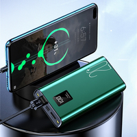 Cargador portátil OEM, Material de aleación de aluminio, salida USB Dual, entrada dual, 20000mah, 10000mah, venta al por mayor de fábrica