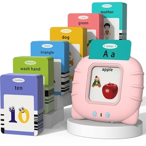 Juguetes Educativos Inteligentes para Bebés y Niños Pequeños 2026, Tarjetas de Aprendizaje Bilingües con Terapia del Habla, Tarjetas Flash Interactivas Musicales/de Mano - Product Image 1