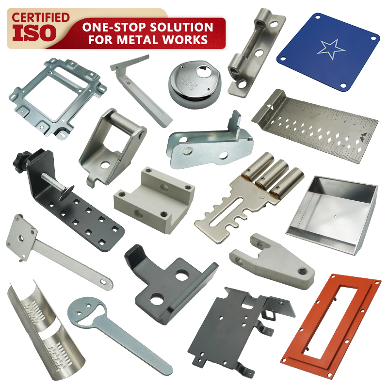 Custom ISO 9001 Laser Cutting Polishing Stamping Metal Stainless Steel Aluminum Punch Services Sheet Metal Fabrication