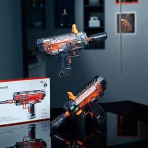 Pistola Spara-Petardi Elettrica Portatile <span class=keywords><strong>Delta</strong></span> MP7 2026 con Batteria, Giocattolo Lanciatore di Proiettili Morbidi per Bambini e Adulti - Product Image 5