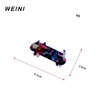 WEINI Nouvelle Collection Épingles à Cheveux Courtes en Acétate Style Coréen Mignon