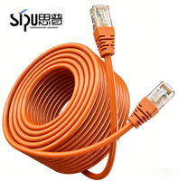 Cables de Red de Transferencia de Datos Rápida con Código de Color SIPU, Fácil Identificación, Cat6, Revestimiento de PVC, Azul, Gris, Negro, Amarillo, Rojo, Verde