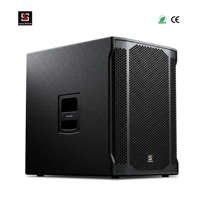 Haut-parleur de basses actif de 18 pouces, 2400 W, système audio professionnel avec DSP FIR allemand pour enceinte Line Array