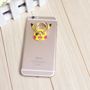 Support de <span class=keywords><strong>téléphone</strong></span> <span class=keywords><strong>portable</strong></span> universel en métal avec anneau de maintien en acrylique, motif animal de dessin animé, pour utilisation mains libres - Product Image 5
