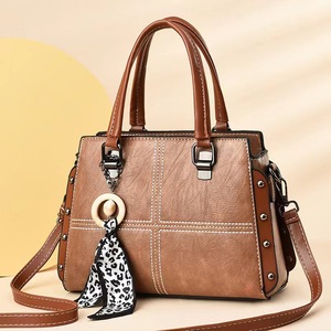 Nuevo Bolso de Mano de Cuero para Mujer, Bolso Retro Vintage, Bolso de Mano de Alta Calidad, Bolso de Hombro de Marca para Mujer - Product Image 5