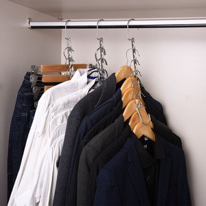 Kim Loại Wonder Tiết Kiệm Không Gian Quần Áo Ma Thuật Gấp Wonder Móc Áo - Product Image 4