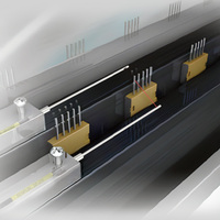Shenzhen Senpum Amplificateur à fibre optique Sonde de détection de LED Capteurs à fibre optique Capteur de vibration pour Keyence Fs-n11n