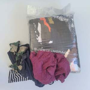 Trapos de Limpieza de Algodón 100% Suave de Calidad Superior, de Colores Mezclados, Tipo Camiseta, para Uso Marino - Product Image 1